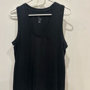 a new day Black Tank Top